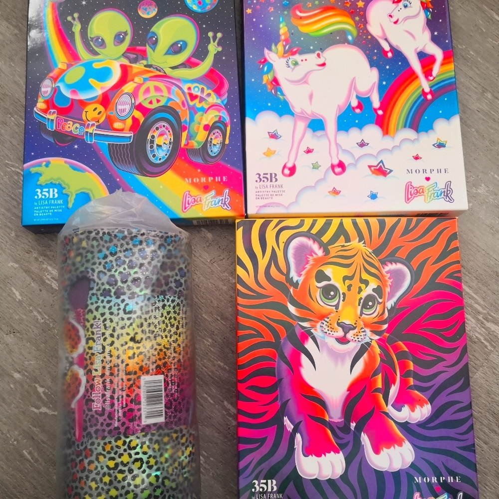 COPY - Morphe lisa frank palette brush